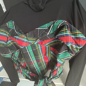 COPY - Women’s Plaid Wrap Top